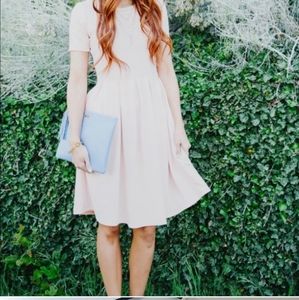 Blush Pink LulaRoe Amelia Dress